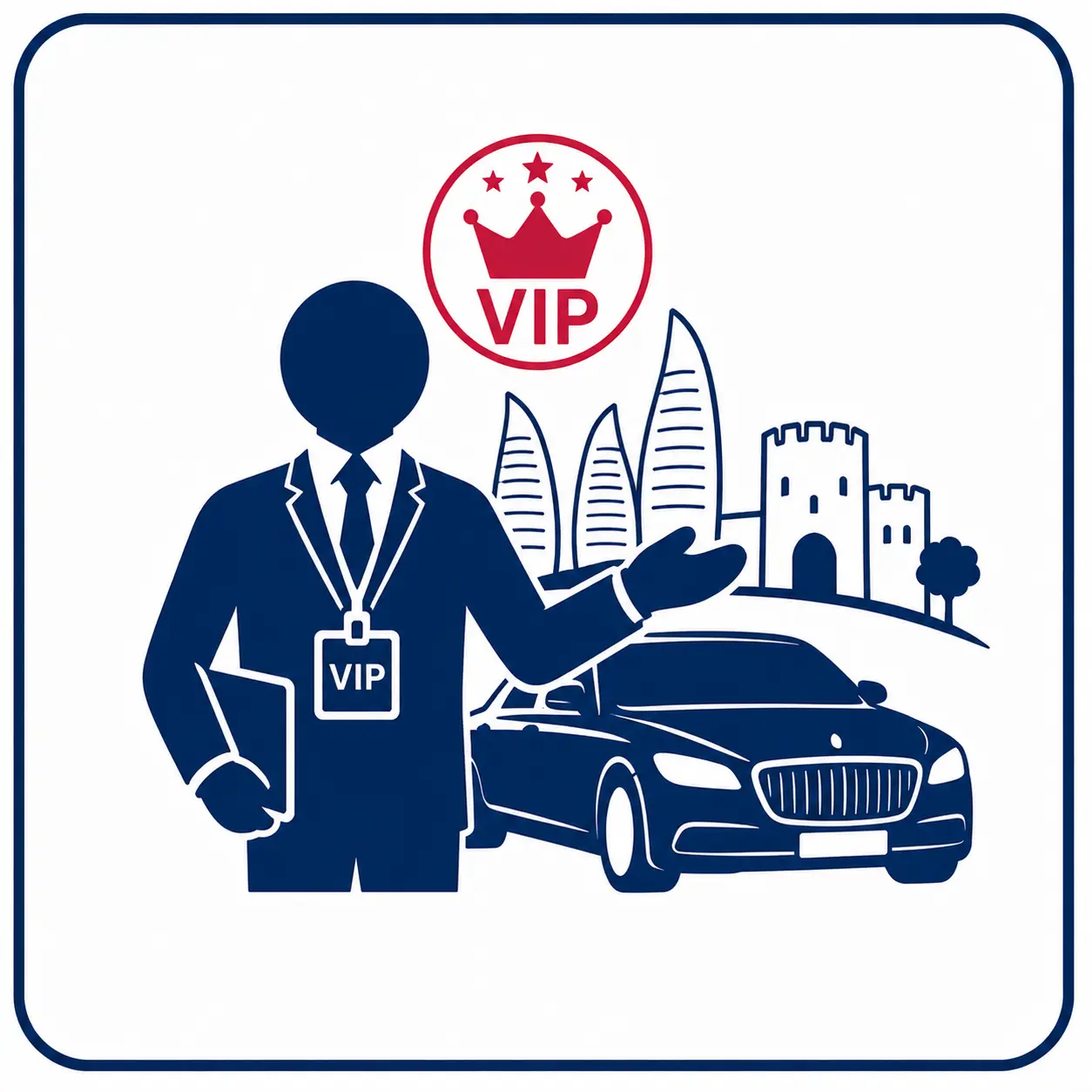 VIP və Fərdi (Chauffeur-Guide) Bələdçilik Xidməti - Fərdi yanaşmaya üstünlük verən qonaqlar üçün eksklüziv VIP bələdçi-tərcüməçi xidməti